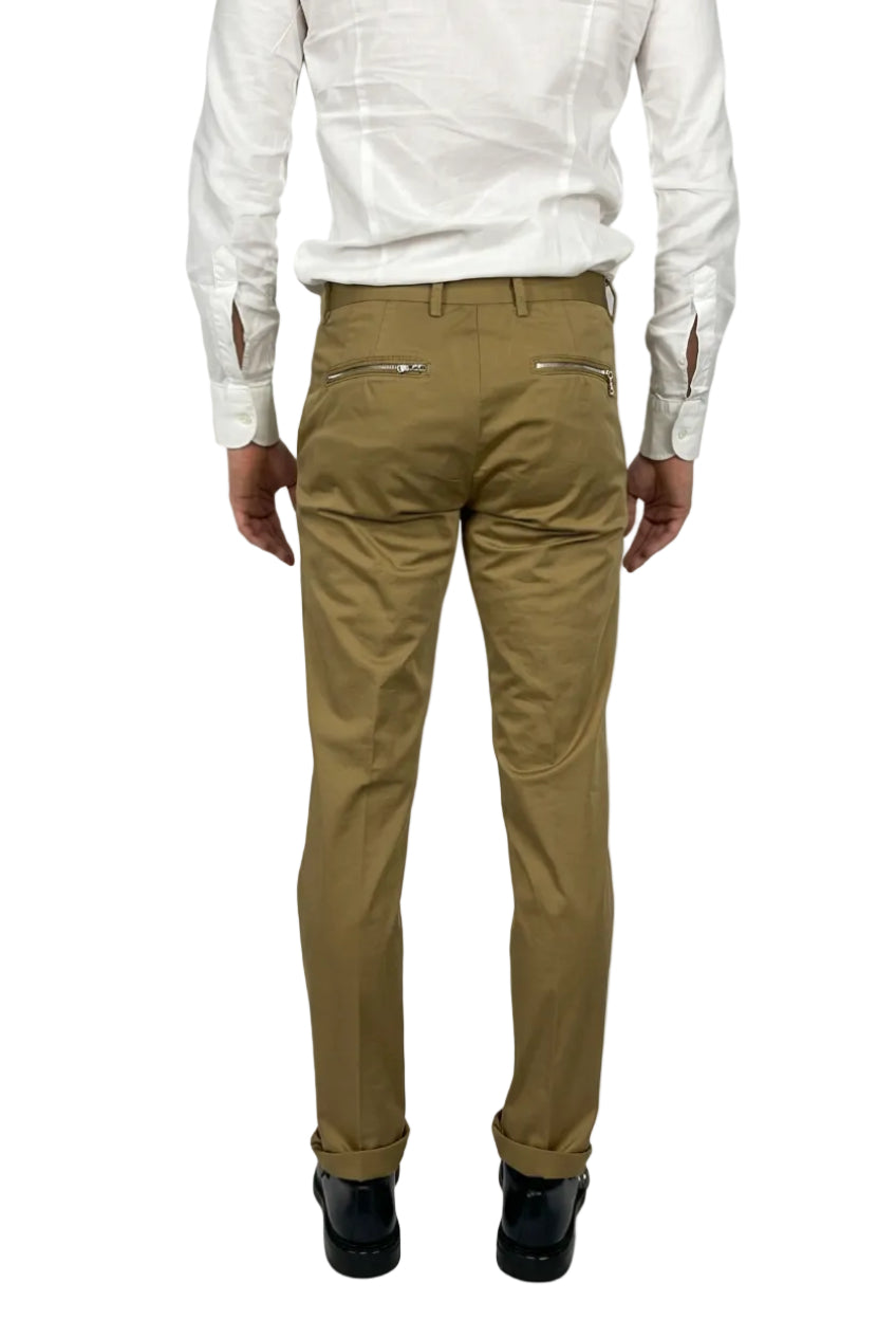 Pantaloni in cotone stretcch Manuel Ritz