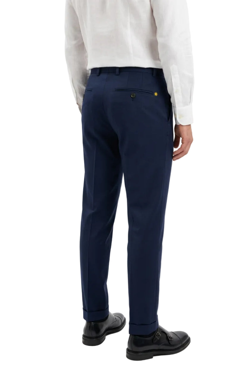 Pantaloni in cotone stretcch Manuel Ritz