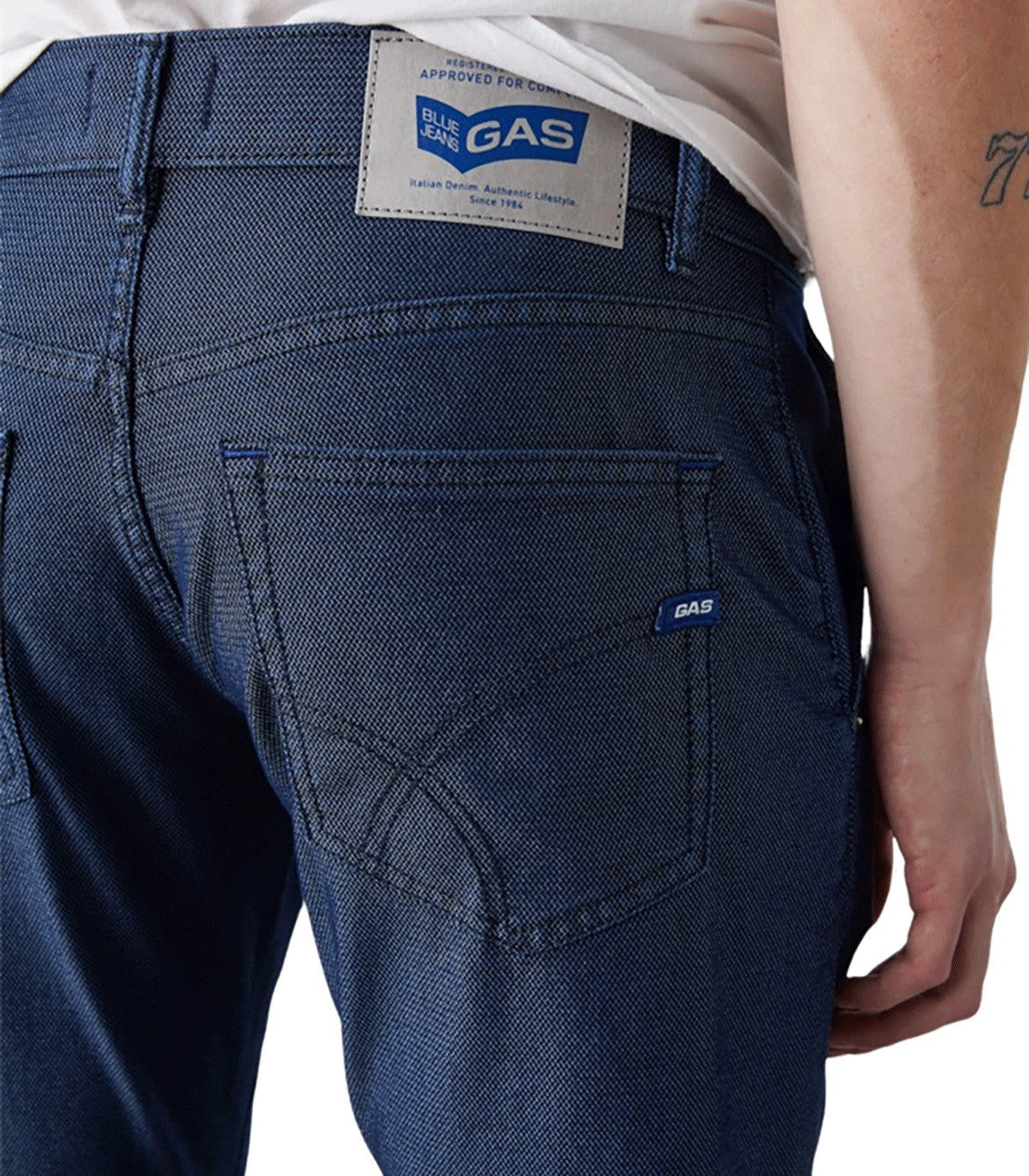 Pantalone Gas 5 tasche slim Toki