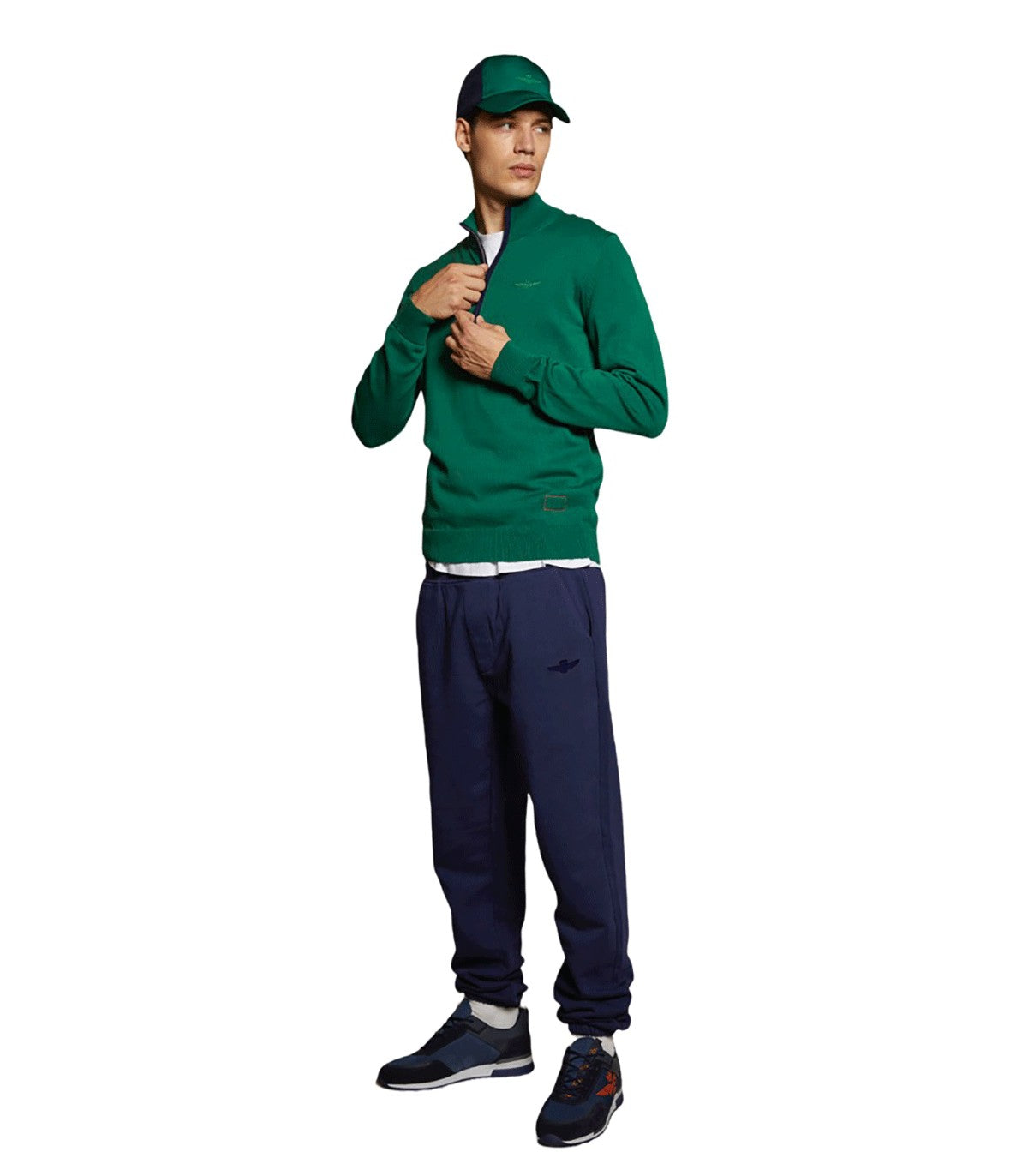 Maglione mezza zip Aeronautica Militare