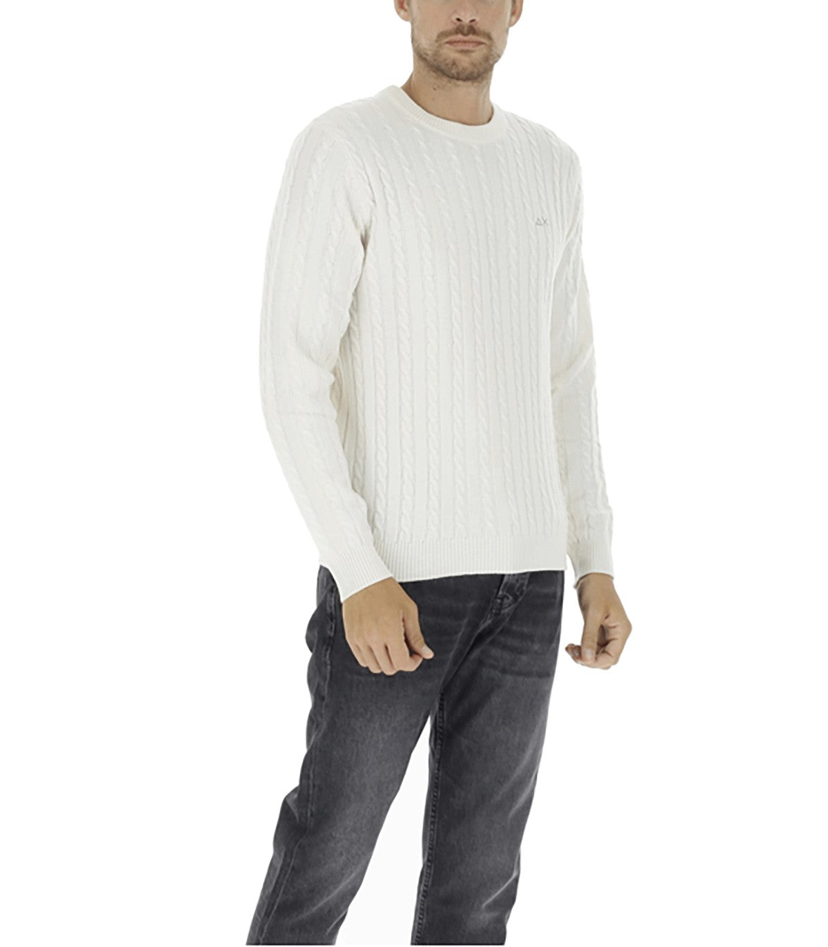 Maglione a trecce da Uomo Sun 68
