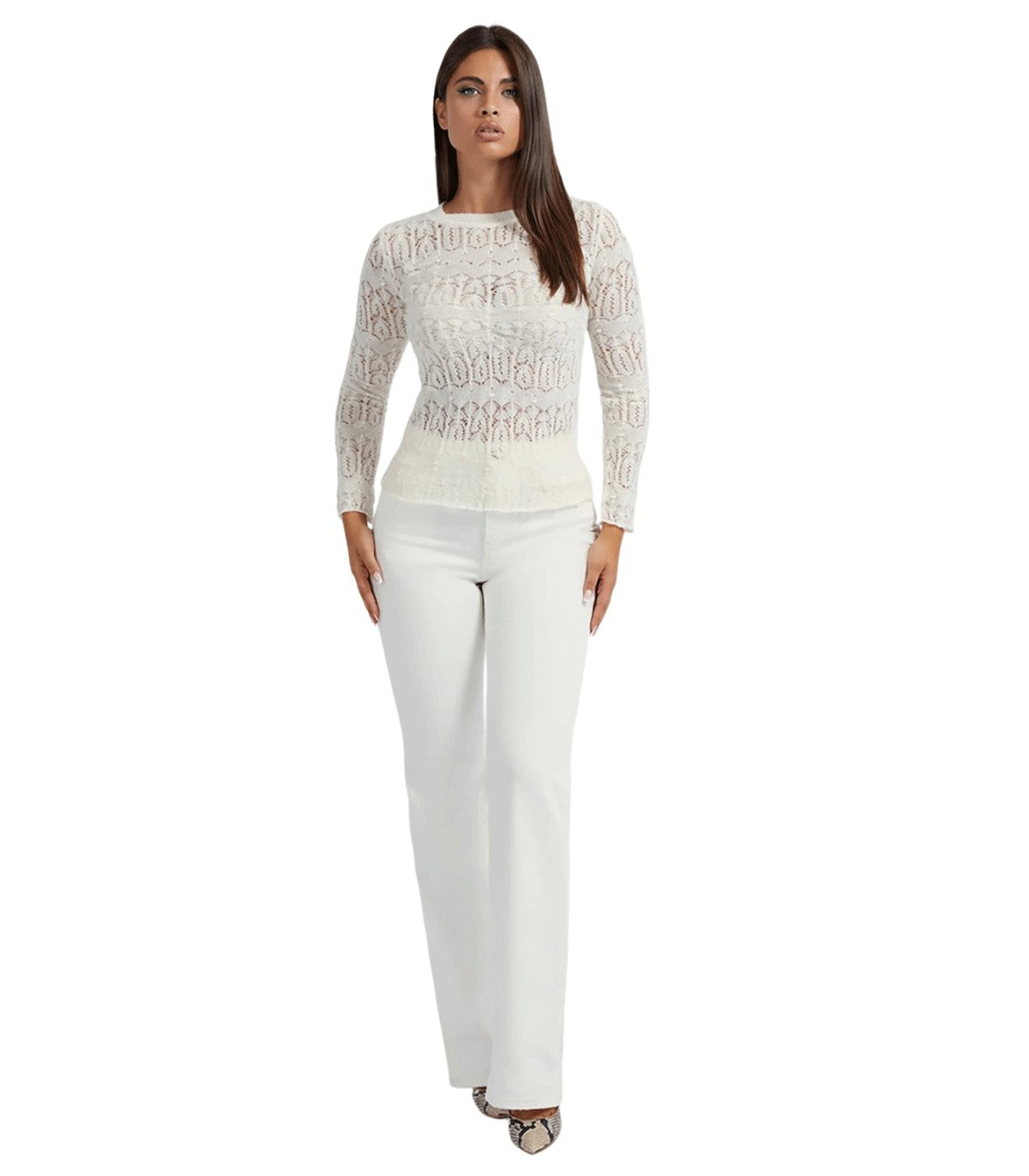 Maglione traforato da Donna Guess
