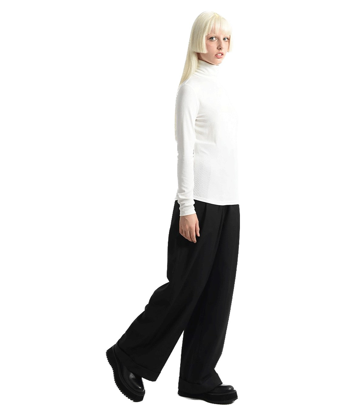 Maglia fine a collo alto da Donna Molly