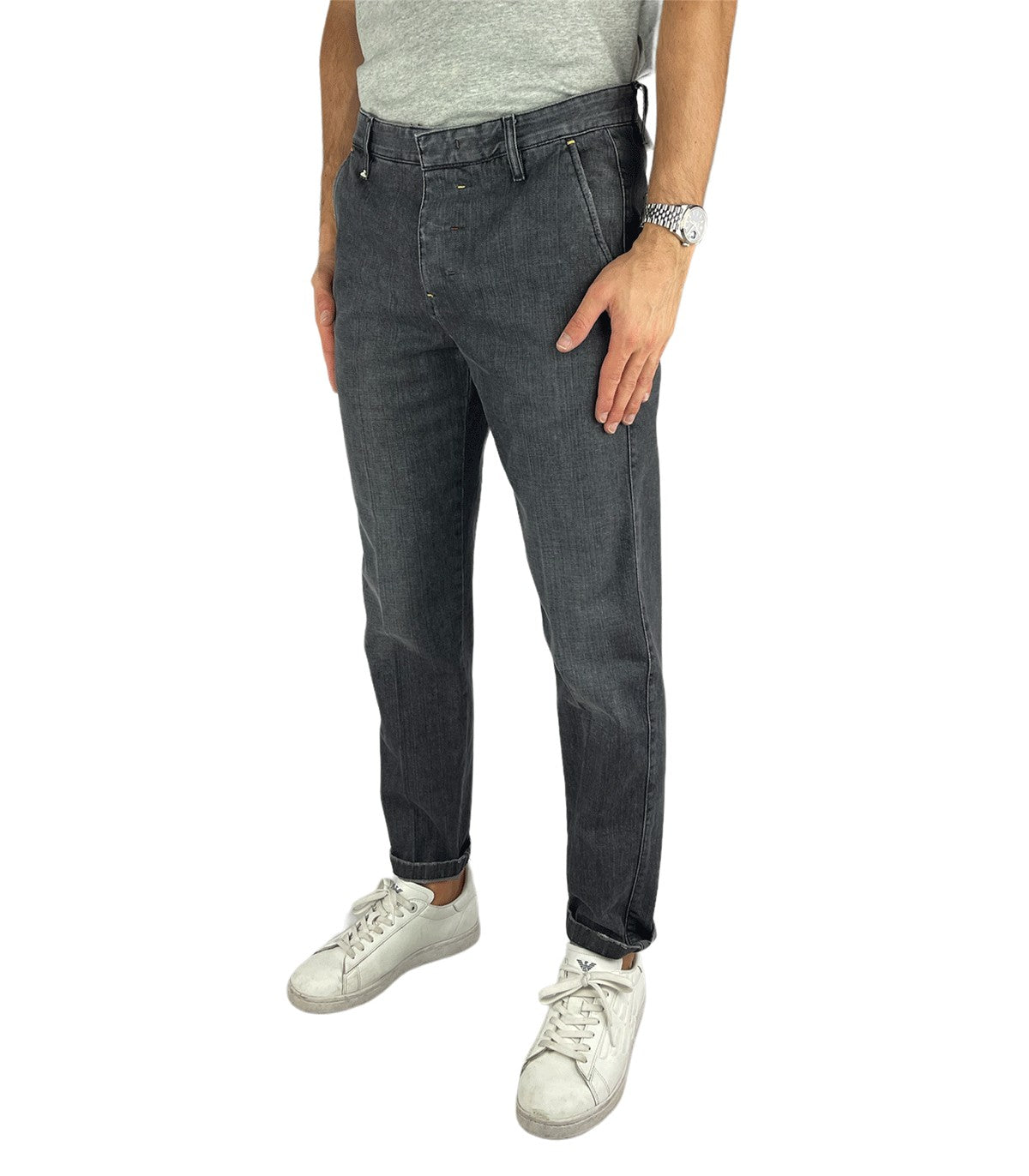 Jeans chino da Uomo Berna