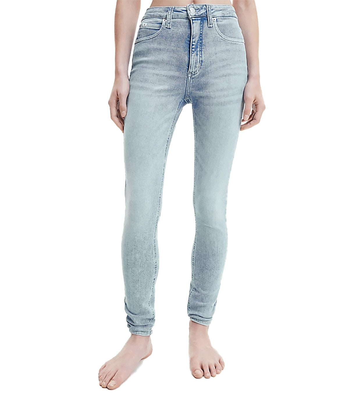 Jeans Donna super skinny vita alta