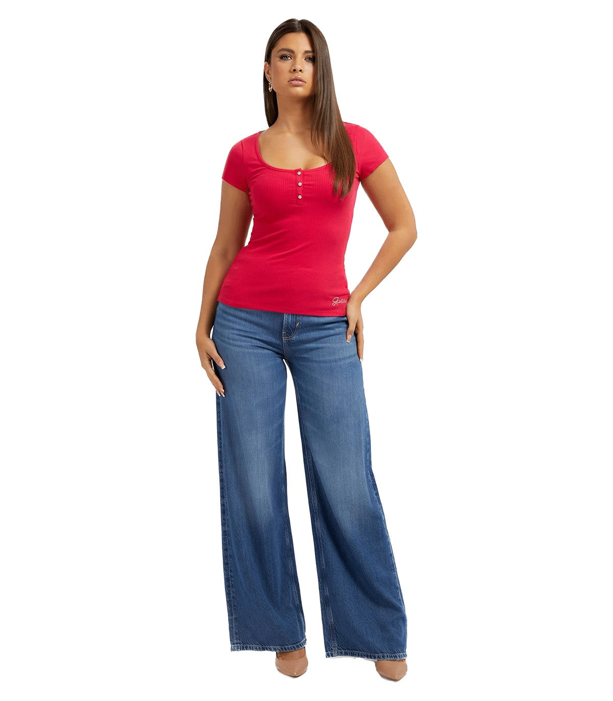 Top in viscosa da Donna