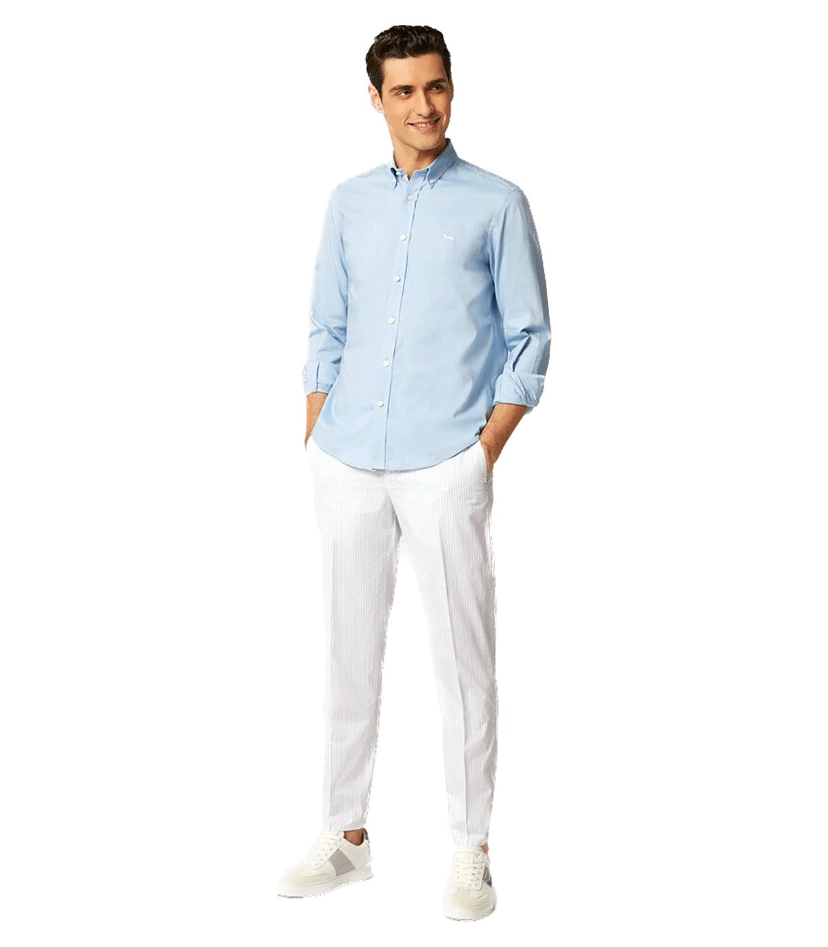 Camicia da Uomo in cotone extra size