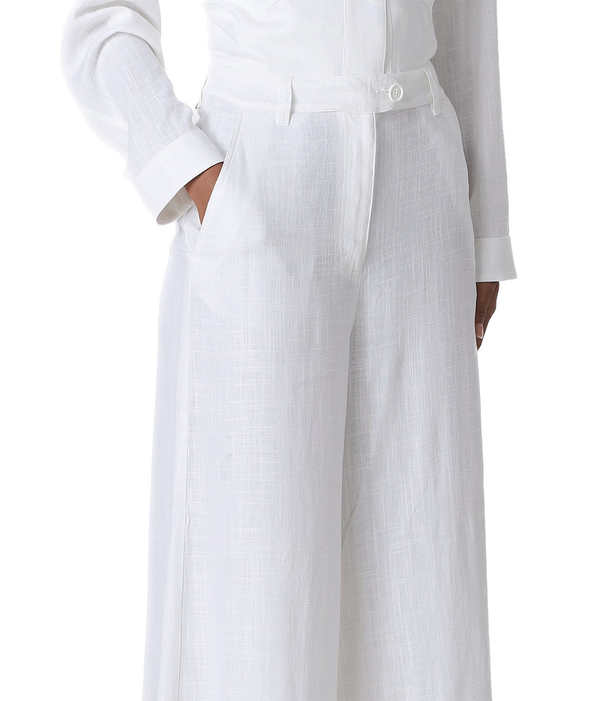 Pantalone a zampa Love Moschino
