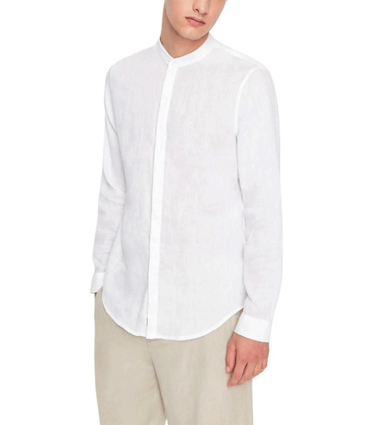 Camicia di lino Armani Exchange