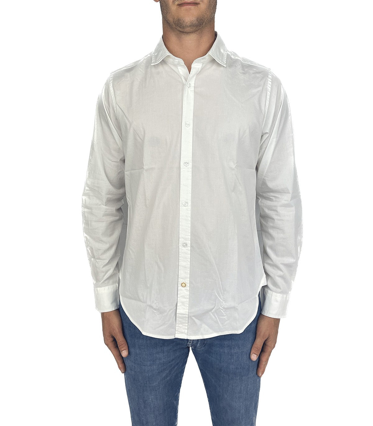 Camicia in popeline da uomo