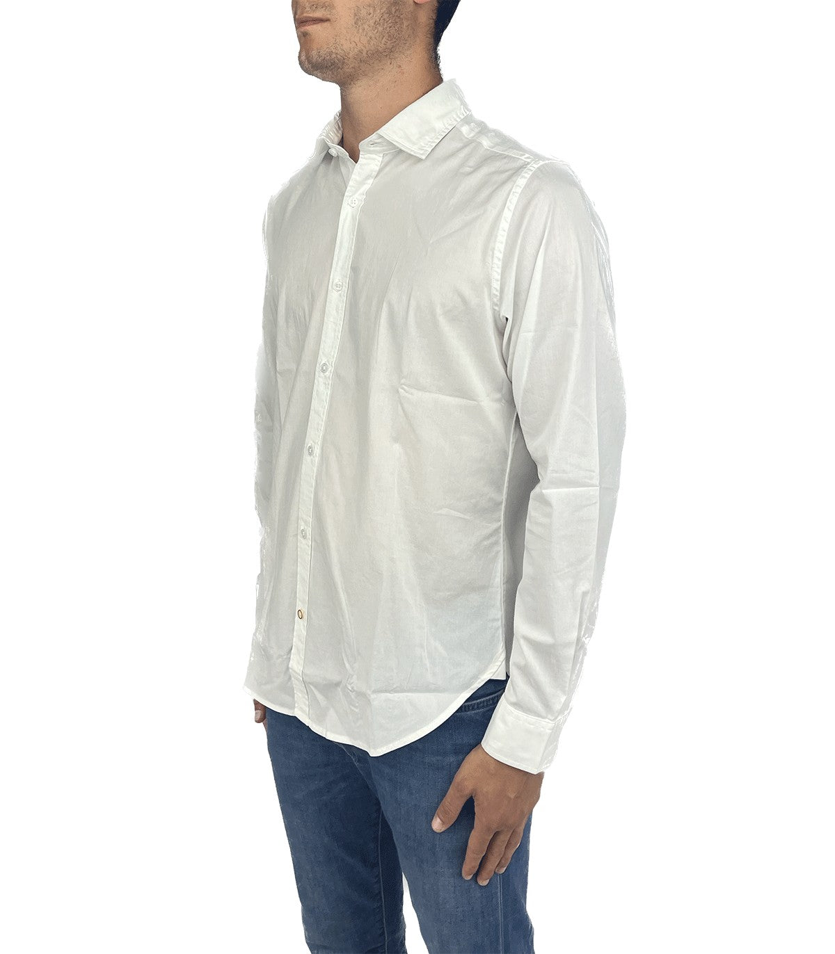 Camicia in popeline da uomo