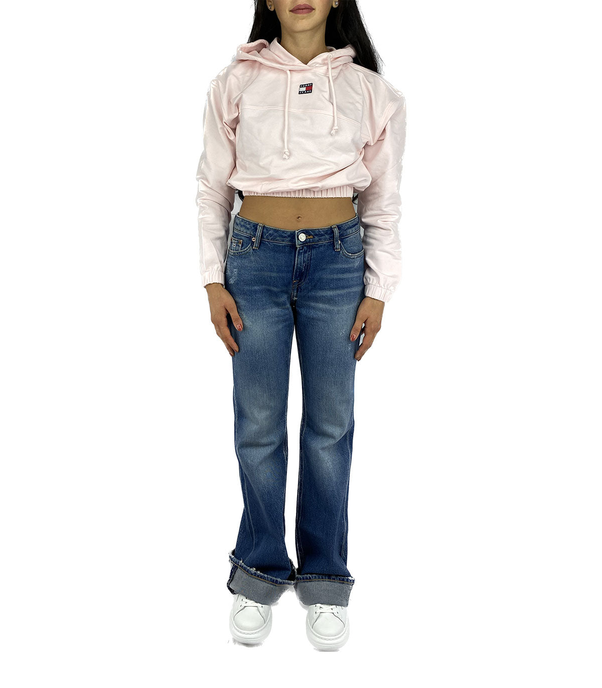 Felpa crop Tommy Jeans
