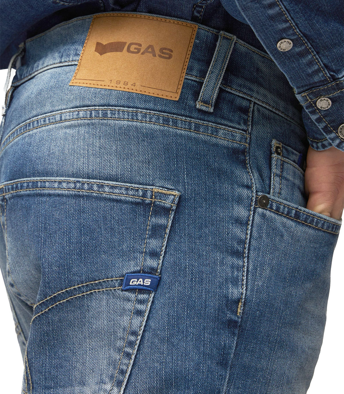 Jeans Uomo Gas Norton Carrot Rev 12ML