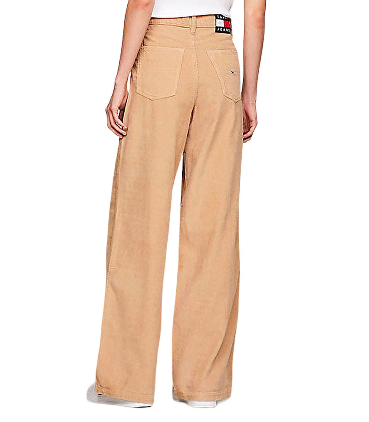 Pantaloni vita alta Tommy Jeans