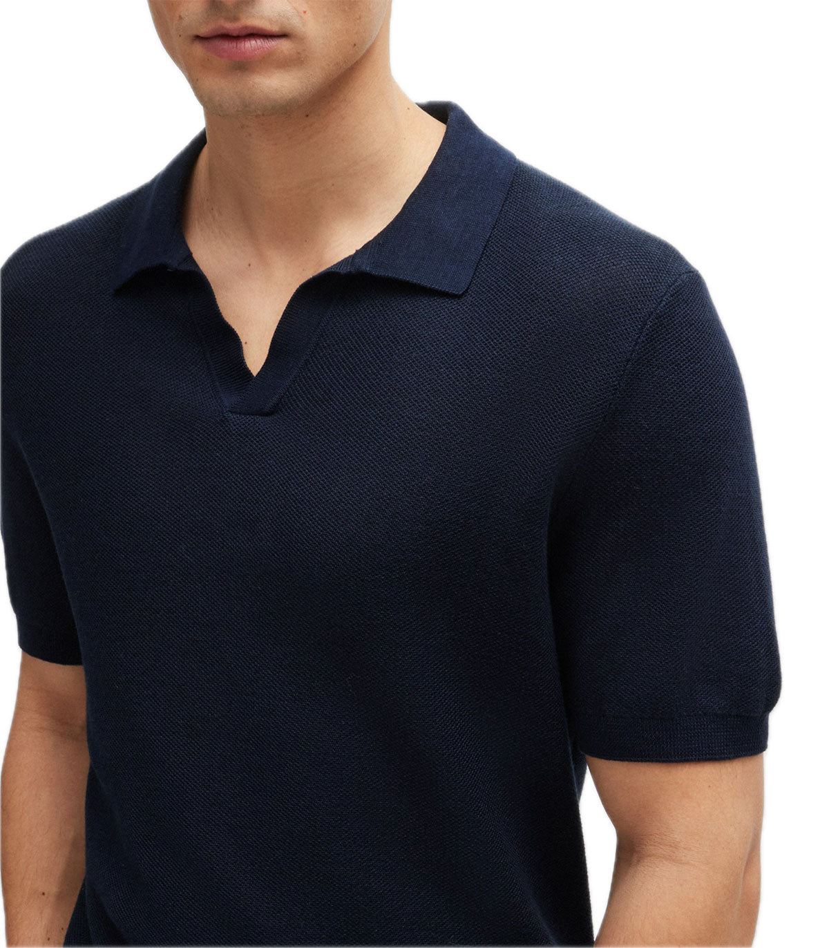 Polo in maglia Uomo Boss