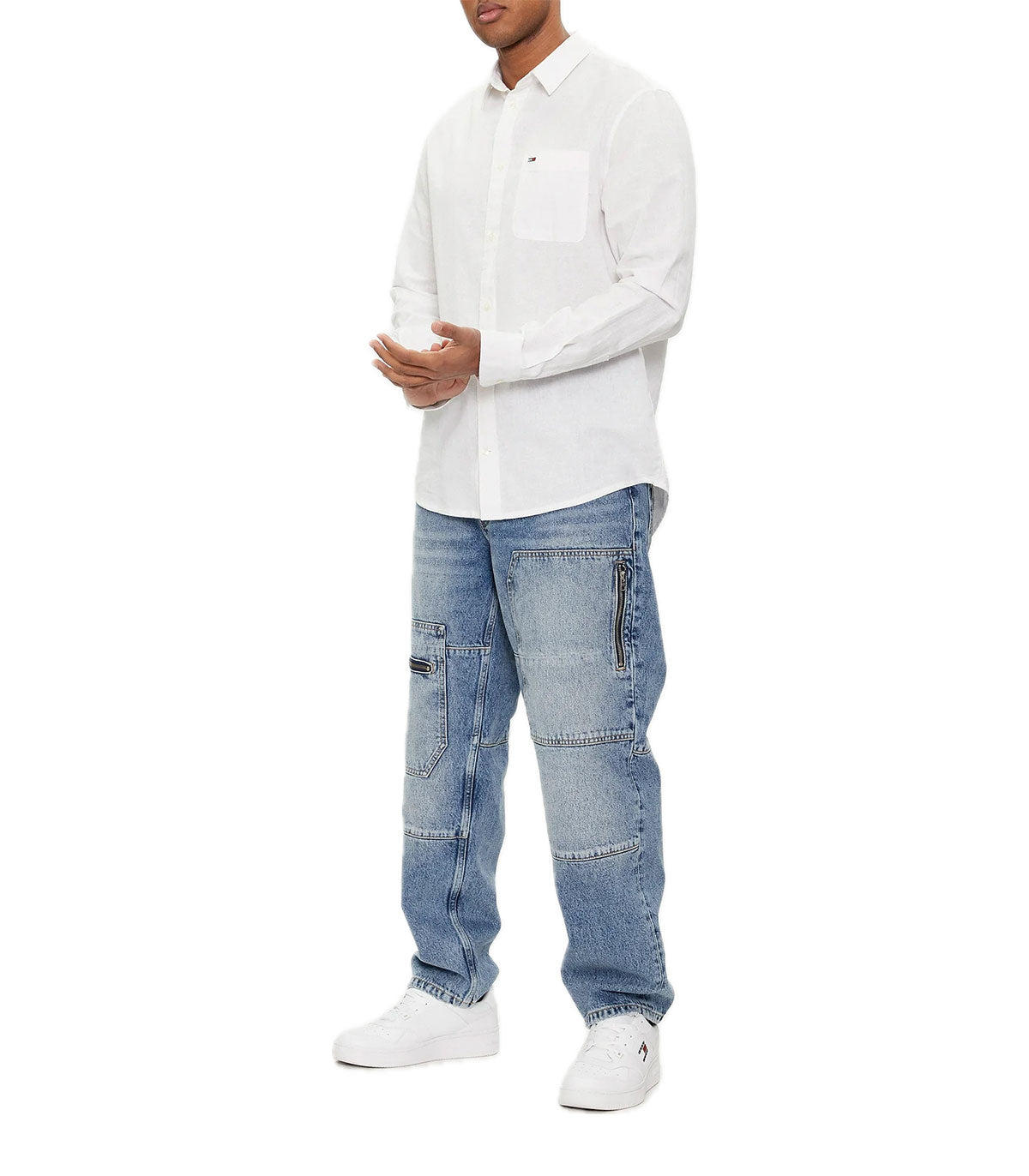 Camicia di lino Uomo Tommy Jeans