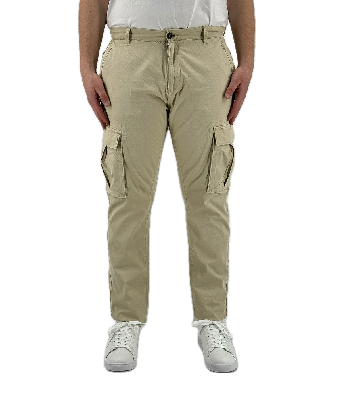 Pantaloni Cargo Uomo Borghese