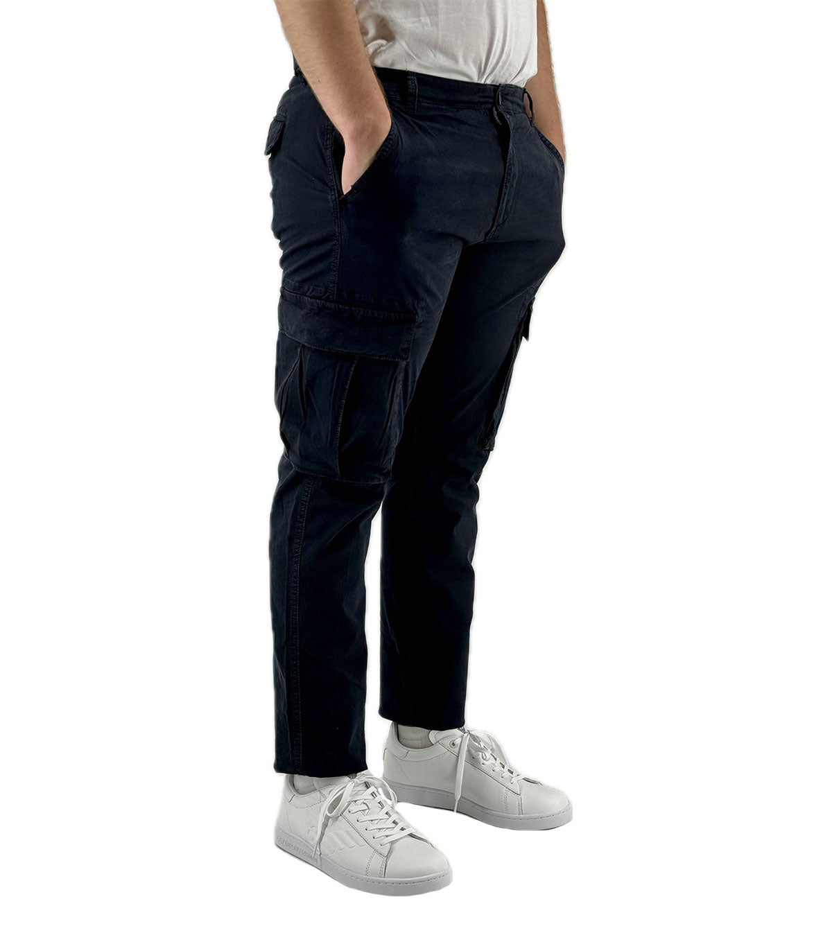 Pantaloni Cargo Uomo Borghese