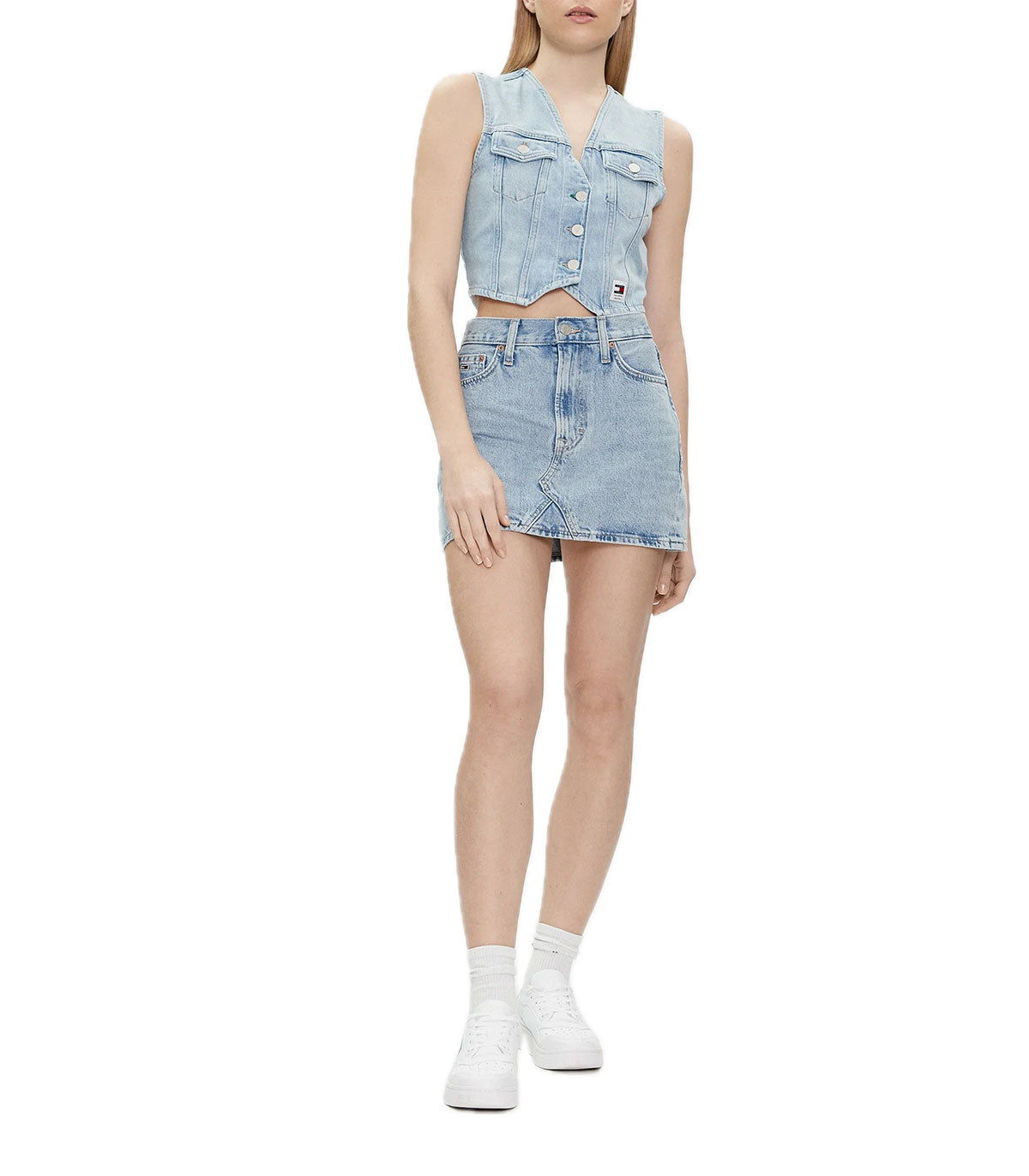 Gilet in denim Donna Tommy Jeans