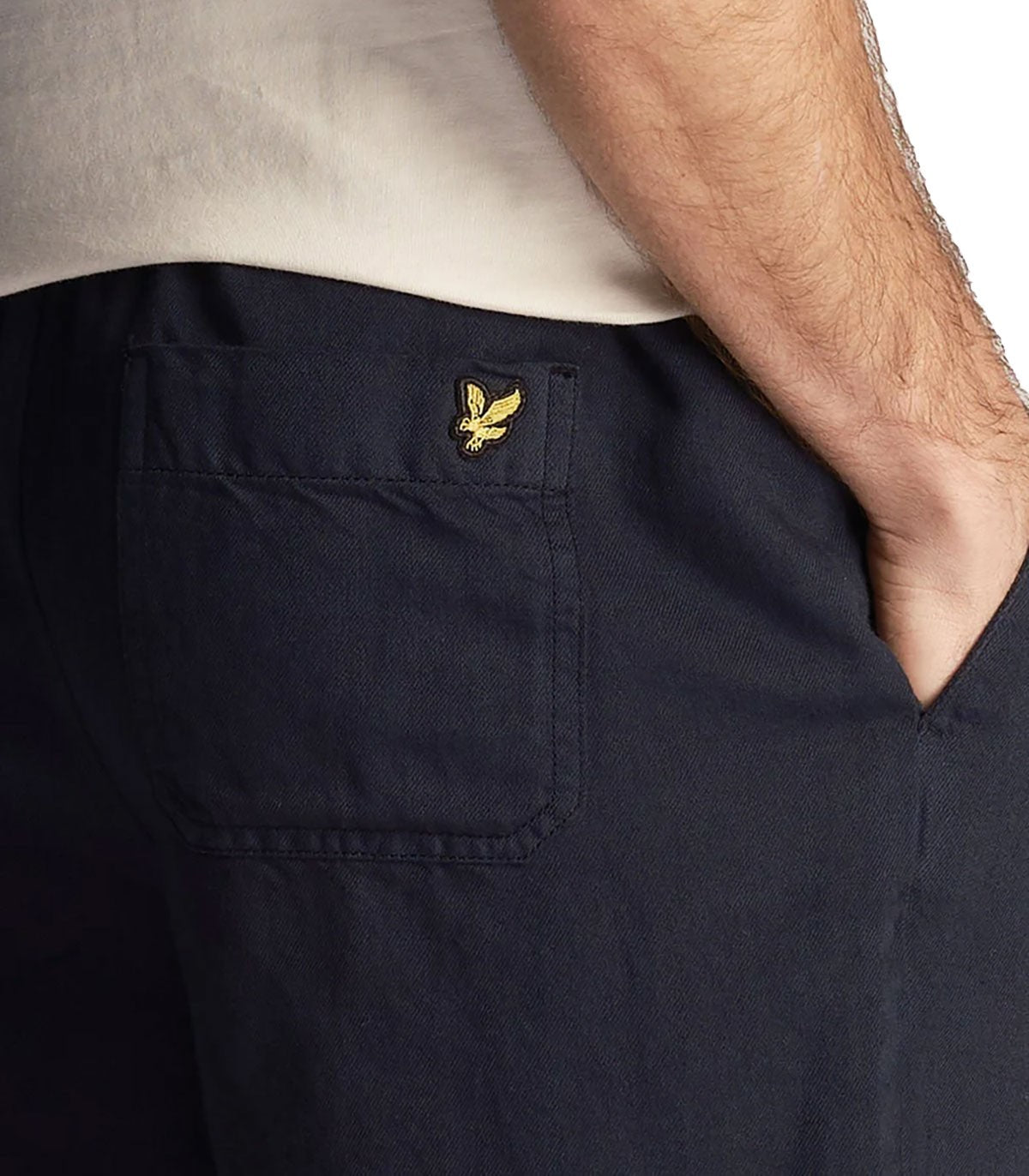 Bermuda di lino Uomo Lyle Scott