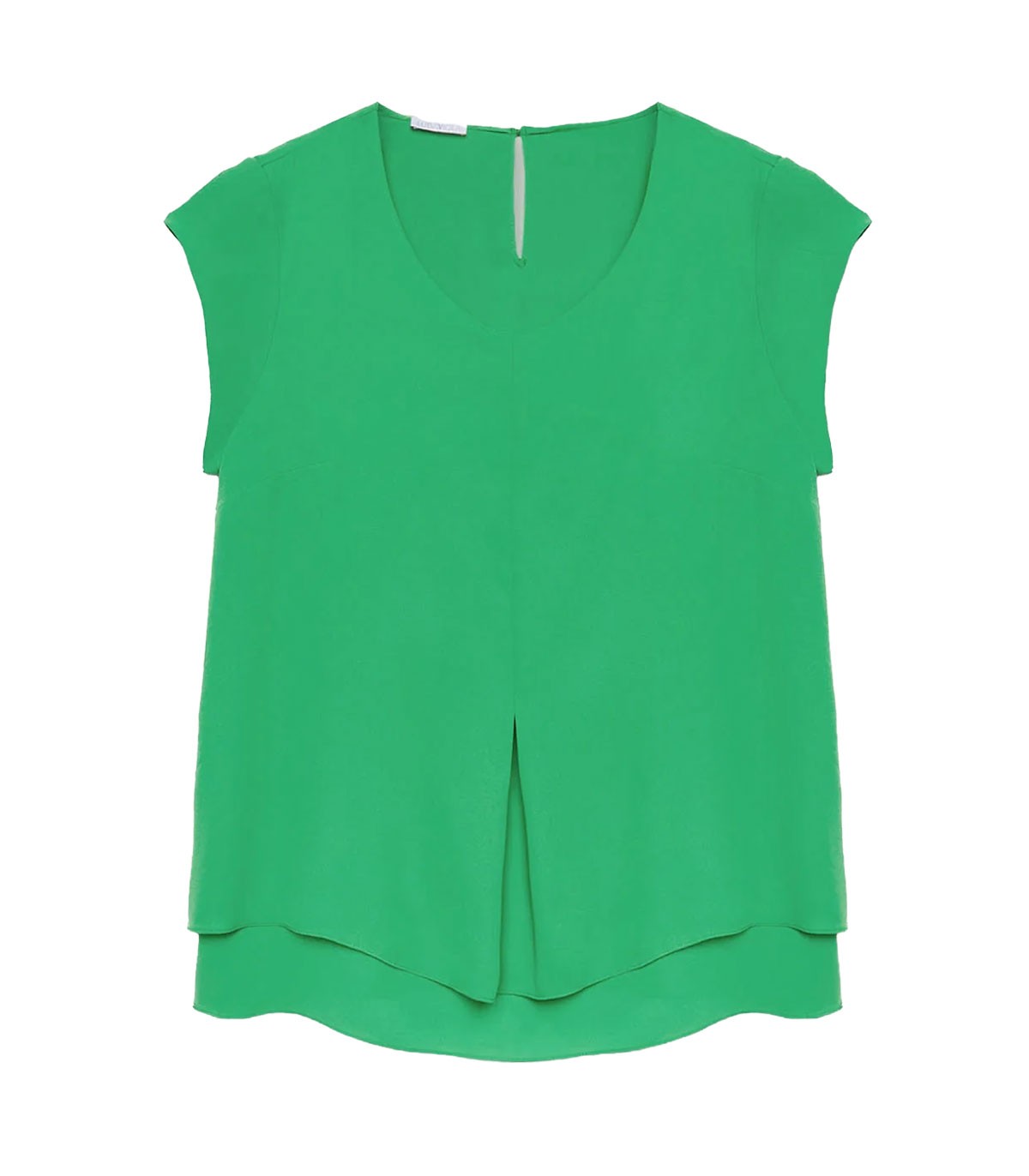 Top in georgette Donna Luisa Viola