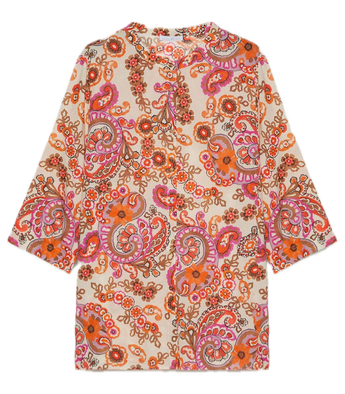 Camicia stampata Donna Luisa Viola