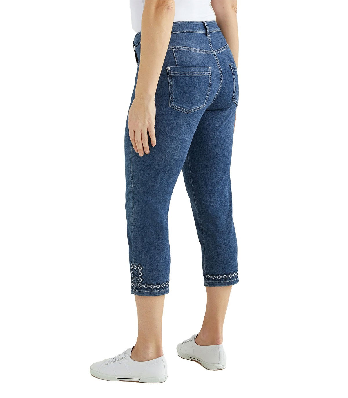 Jeans Capri Donna Luisa Viola
