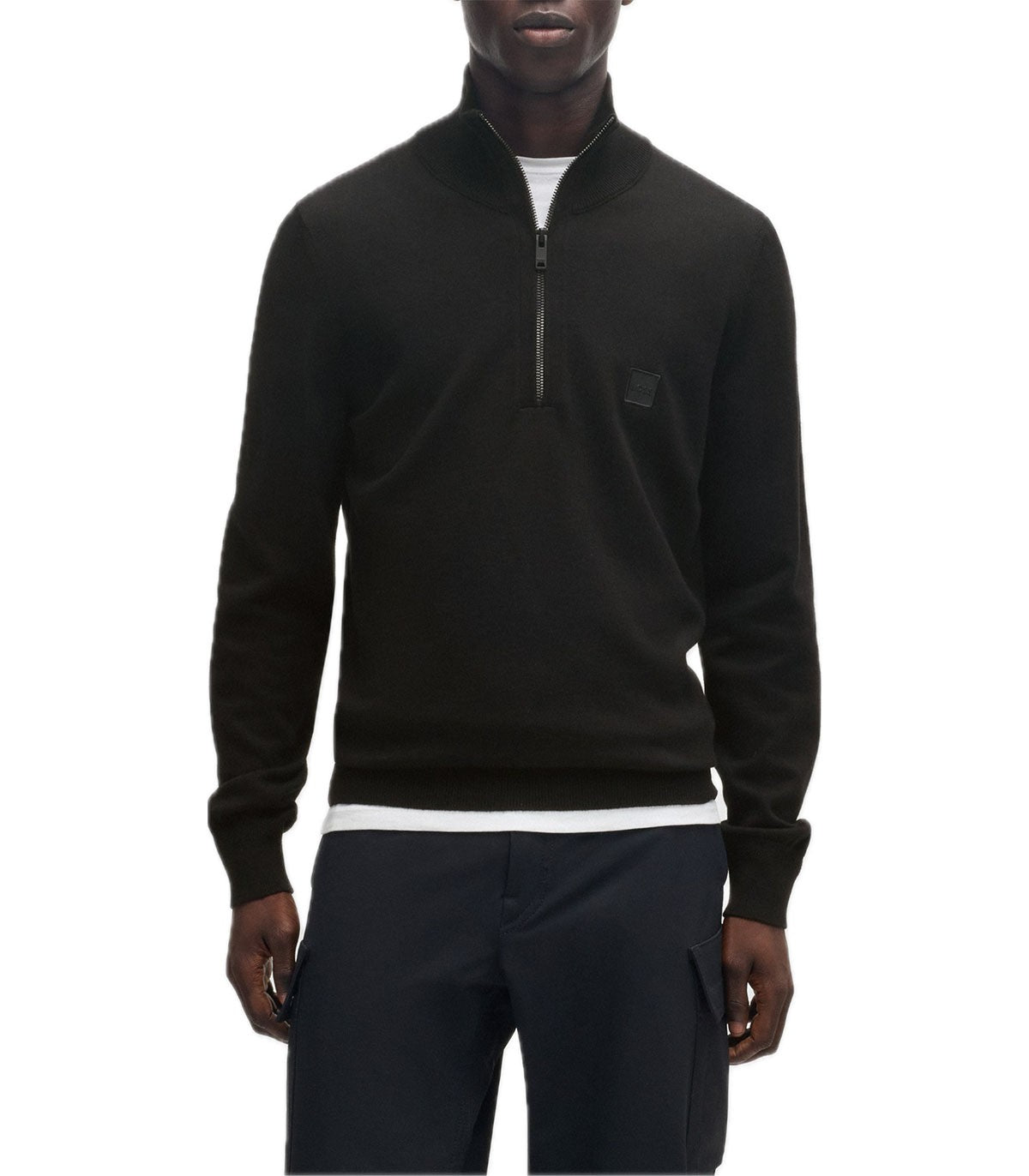 Maglione mezza zip Uomo Boss Kanobix