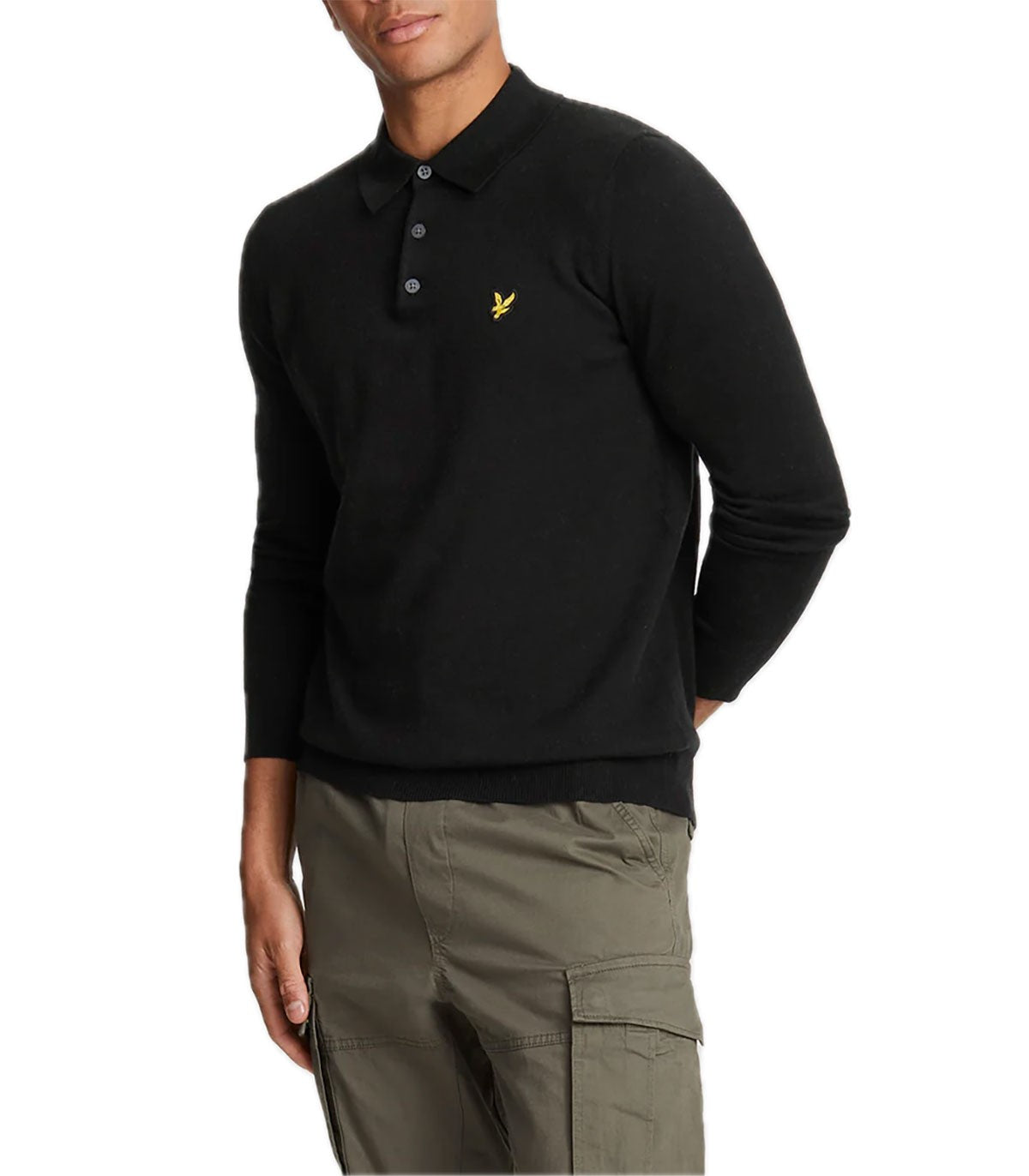 Polo cotone merino Lyle Scott