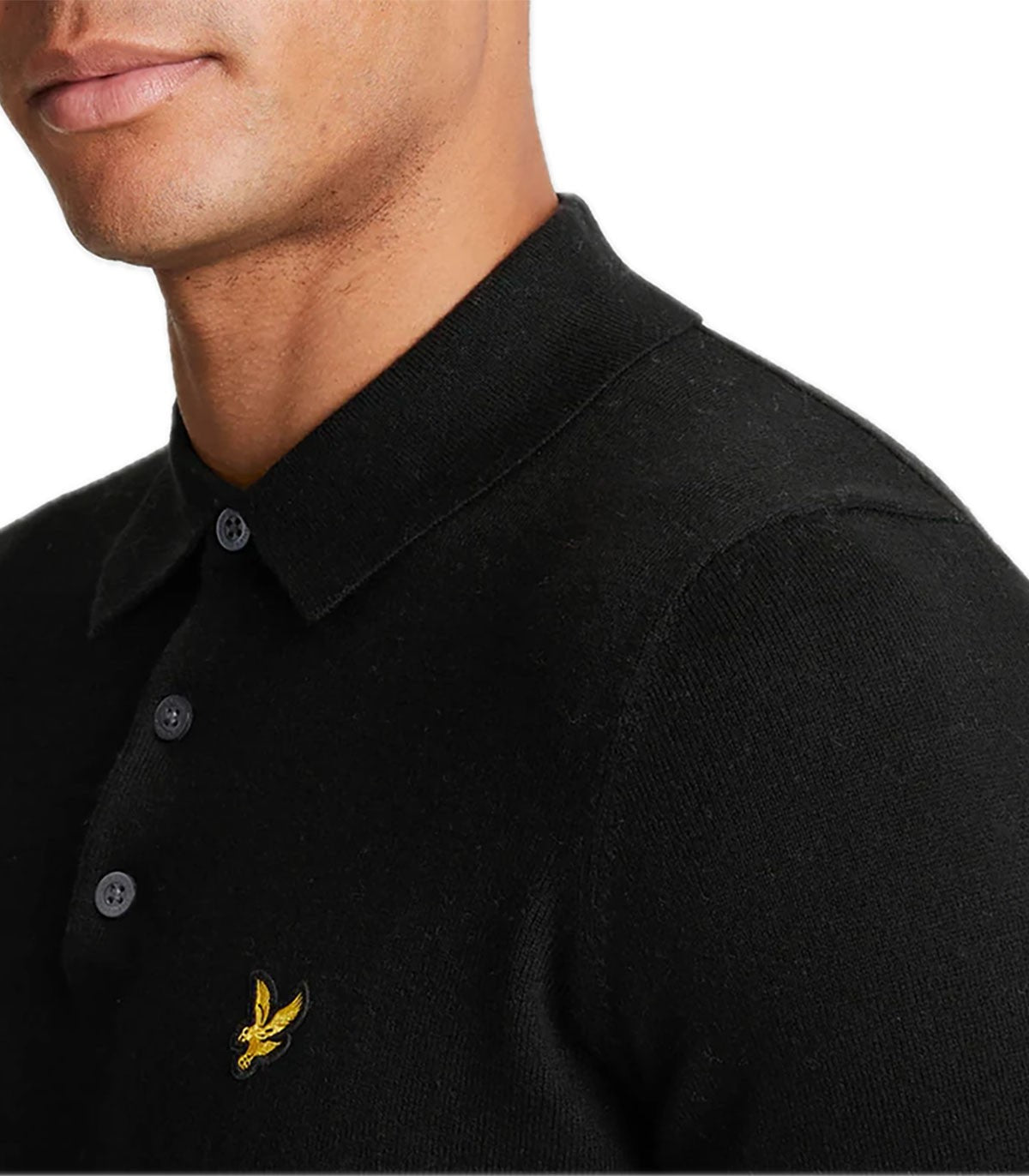 Polo cotone merino Lyle Scott