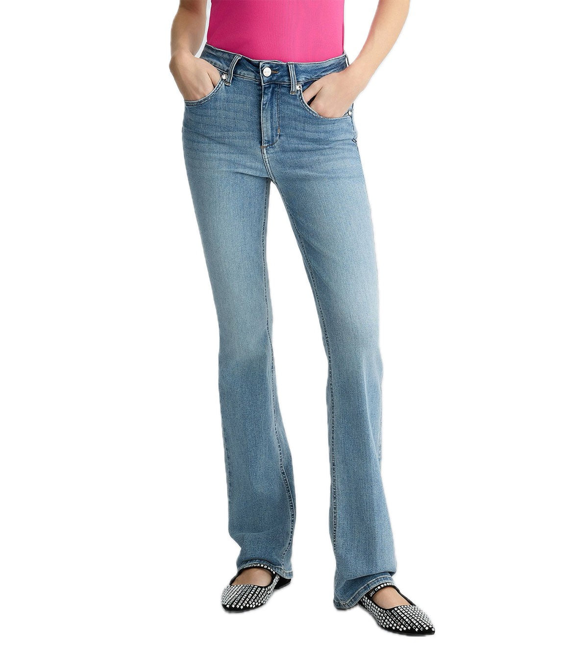 Jeans Donna bootcut vita alta Liu Jo