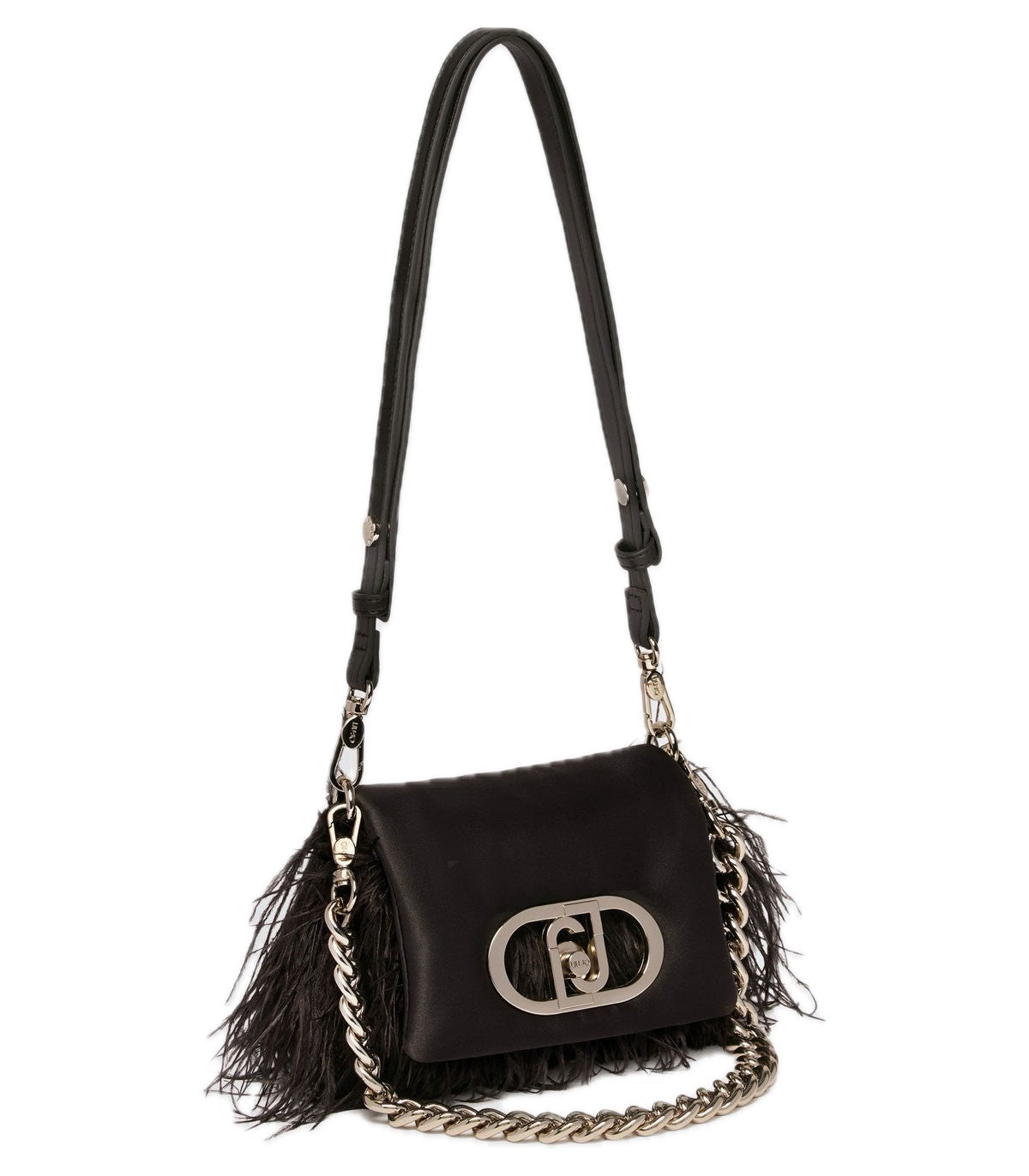 Borsa piccola LaPuffy con piume Liu Jo