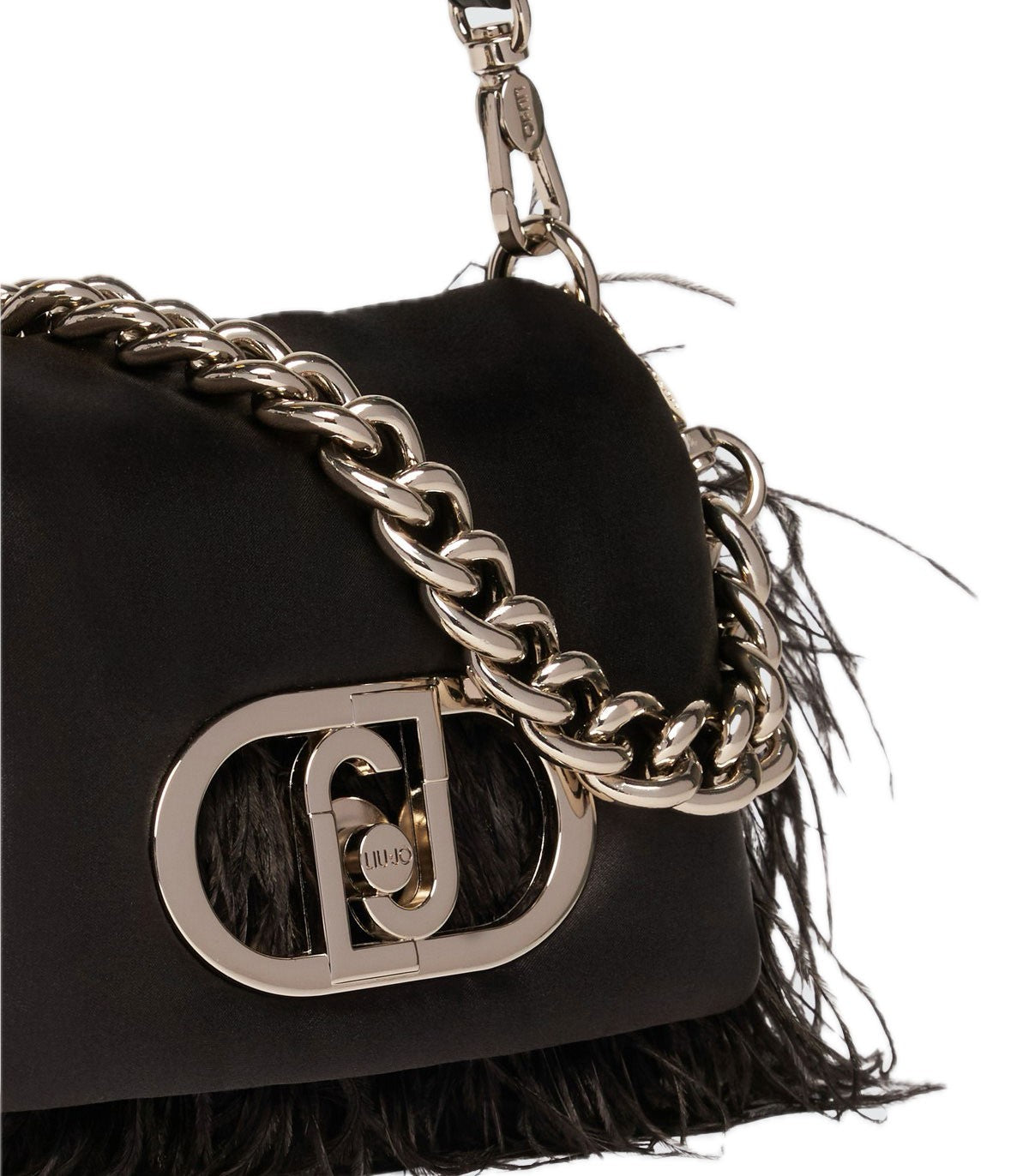 Borsa piccola LaPuffy con piume Liu Jo