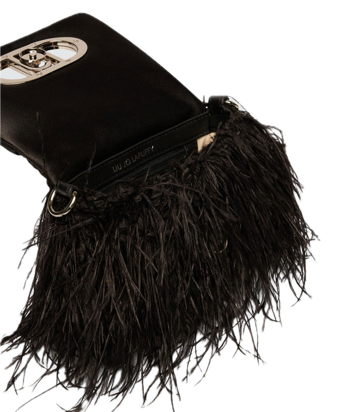 Borsa piccola LaPuffy con piume Liu Jo