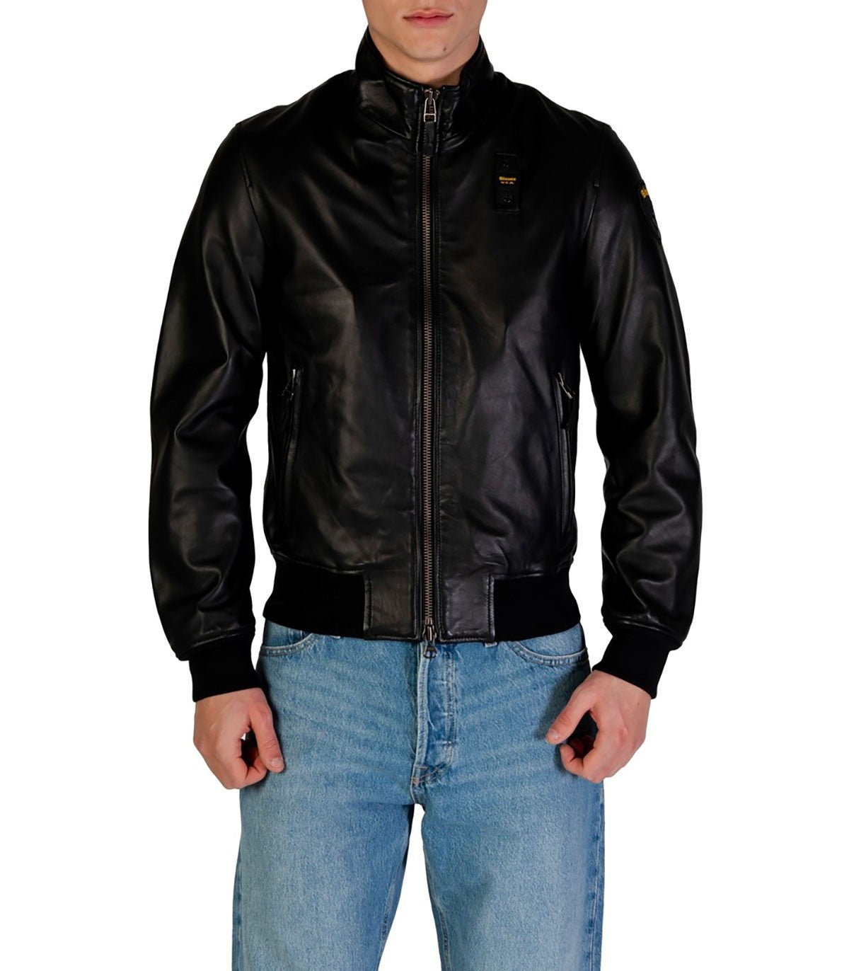 Giubbotto di pelle Uomo Blauer Alvin