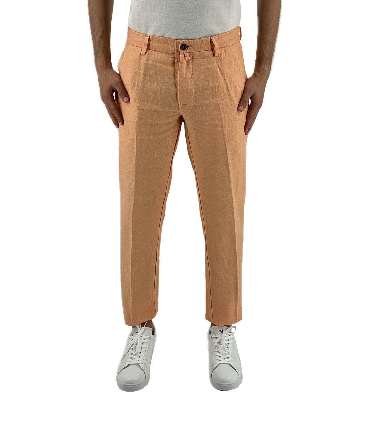 Pantalone in lino Uomo Manifattura Borge