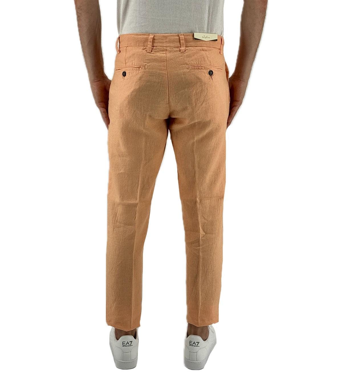 Pantalone in lino Uomo Manifattura Borge
