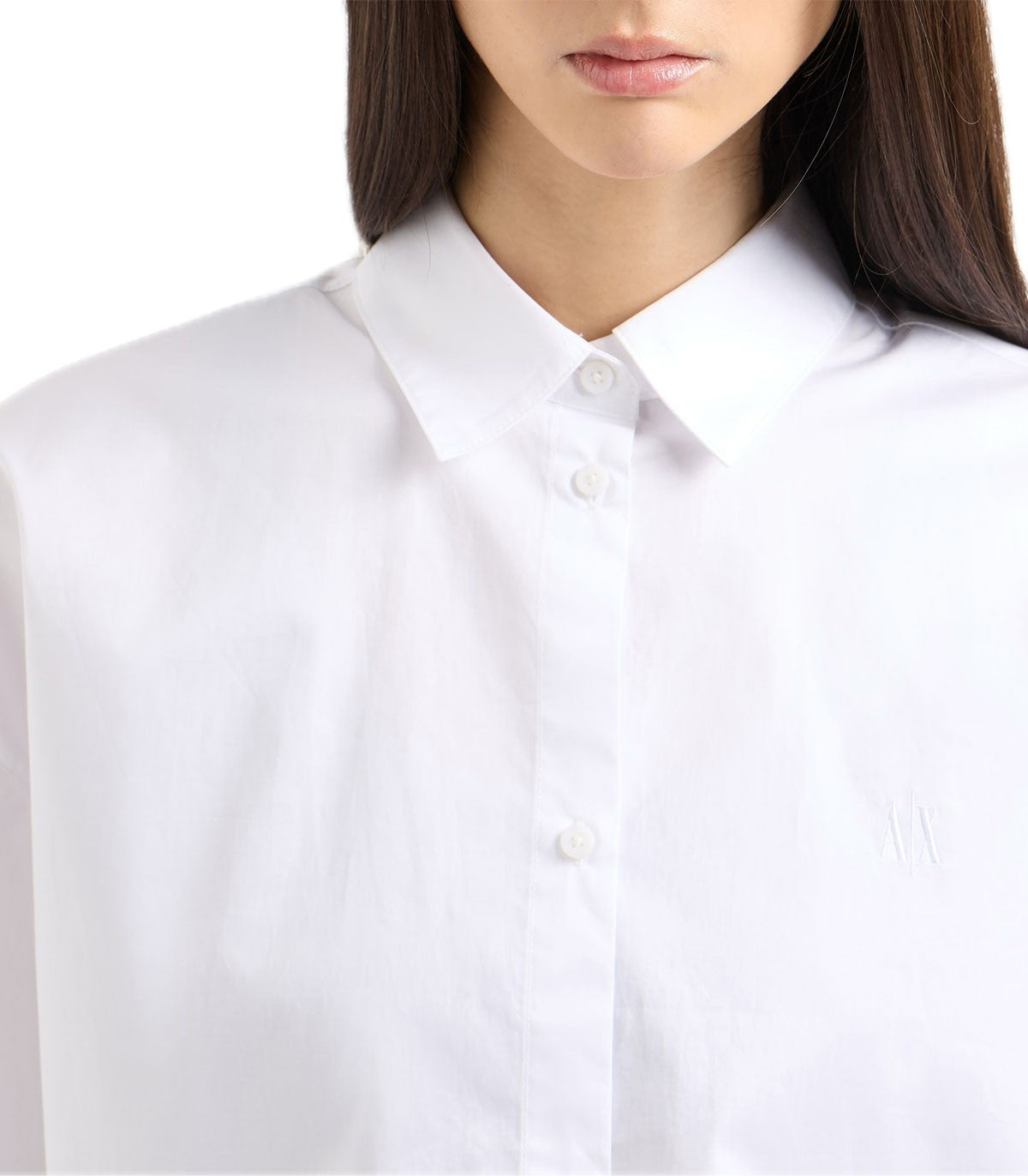 Camicia in popeline Donna Armani Exchang