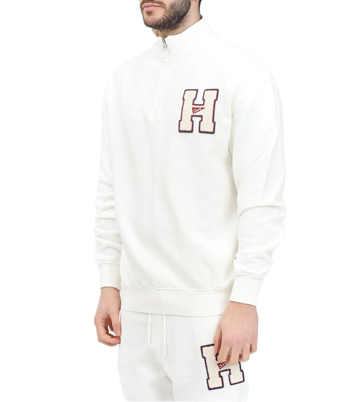 Felpa mezza zip Uomo Tommy Jeans