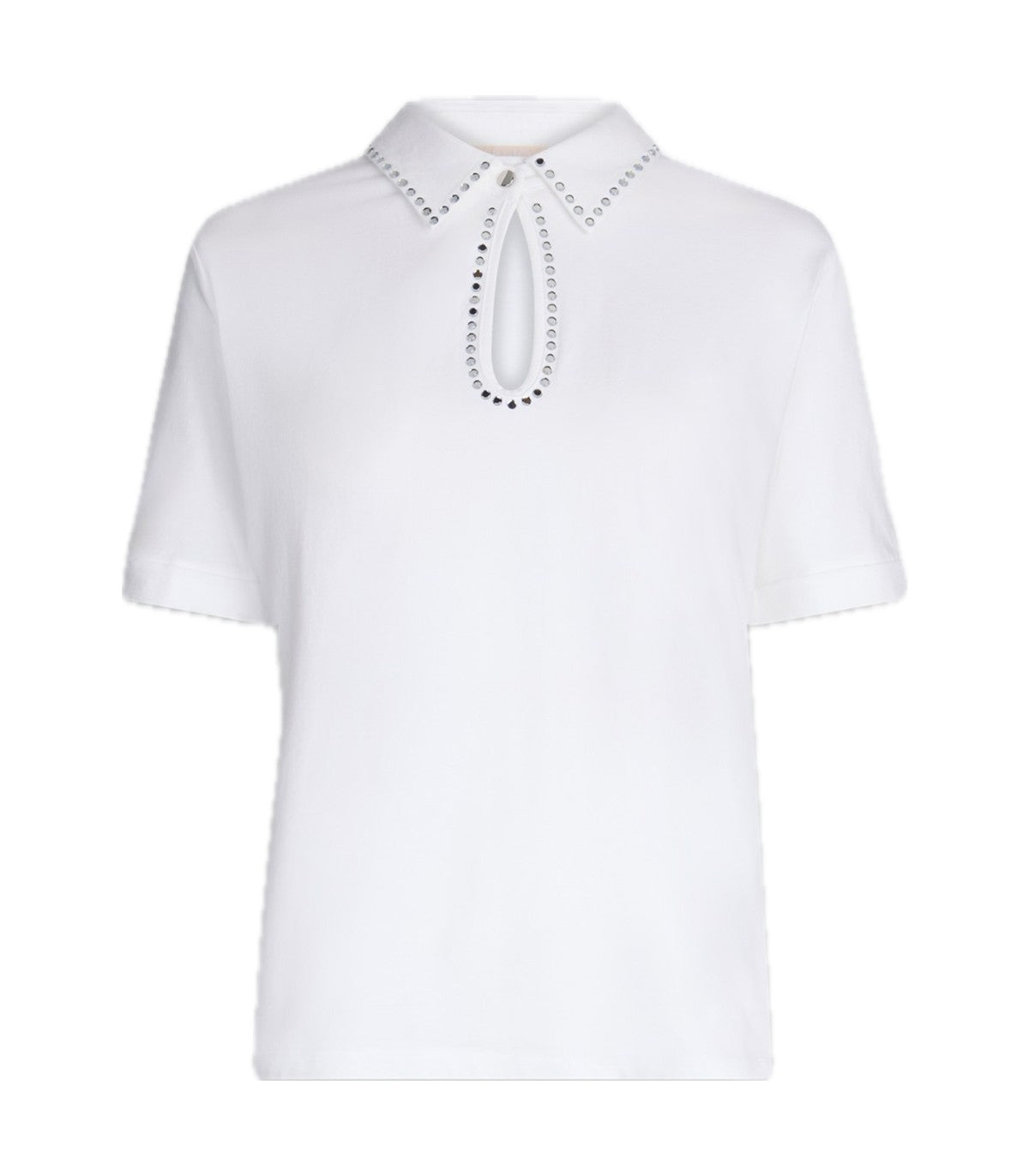 Polo con strass Donna Liu Jo