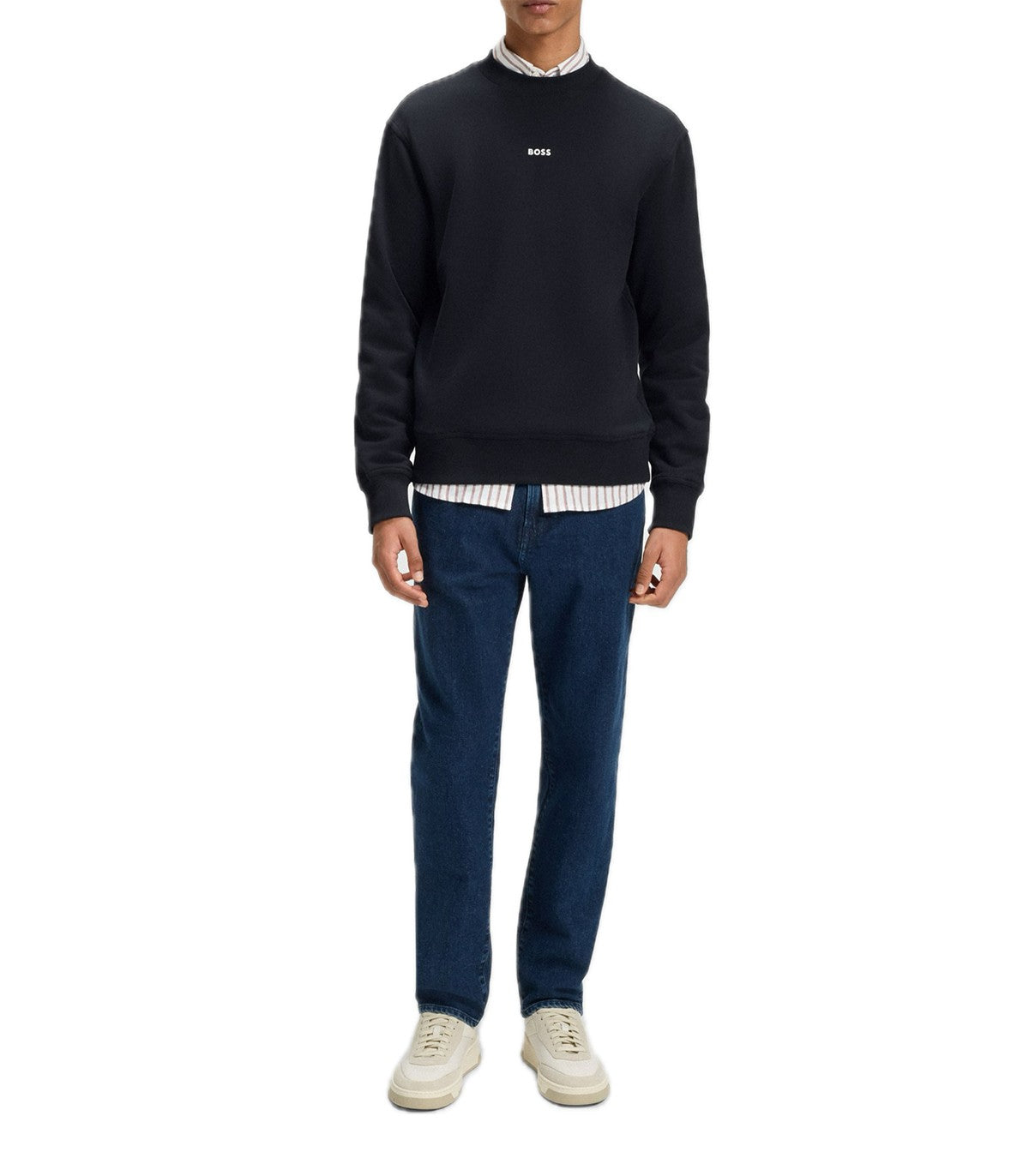Felpa Uomo Boss WeSmallcrew