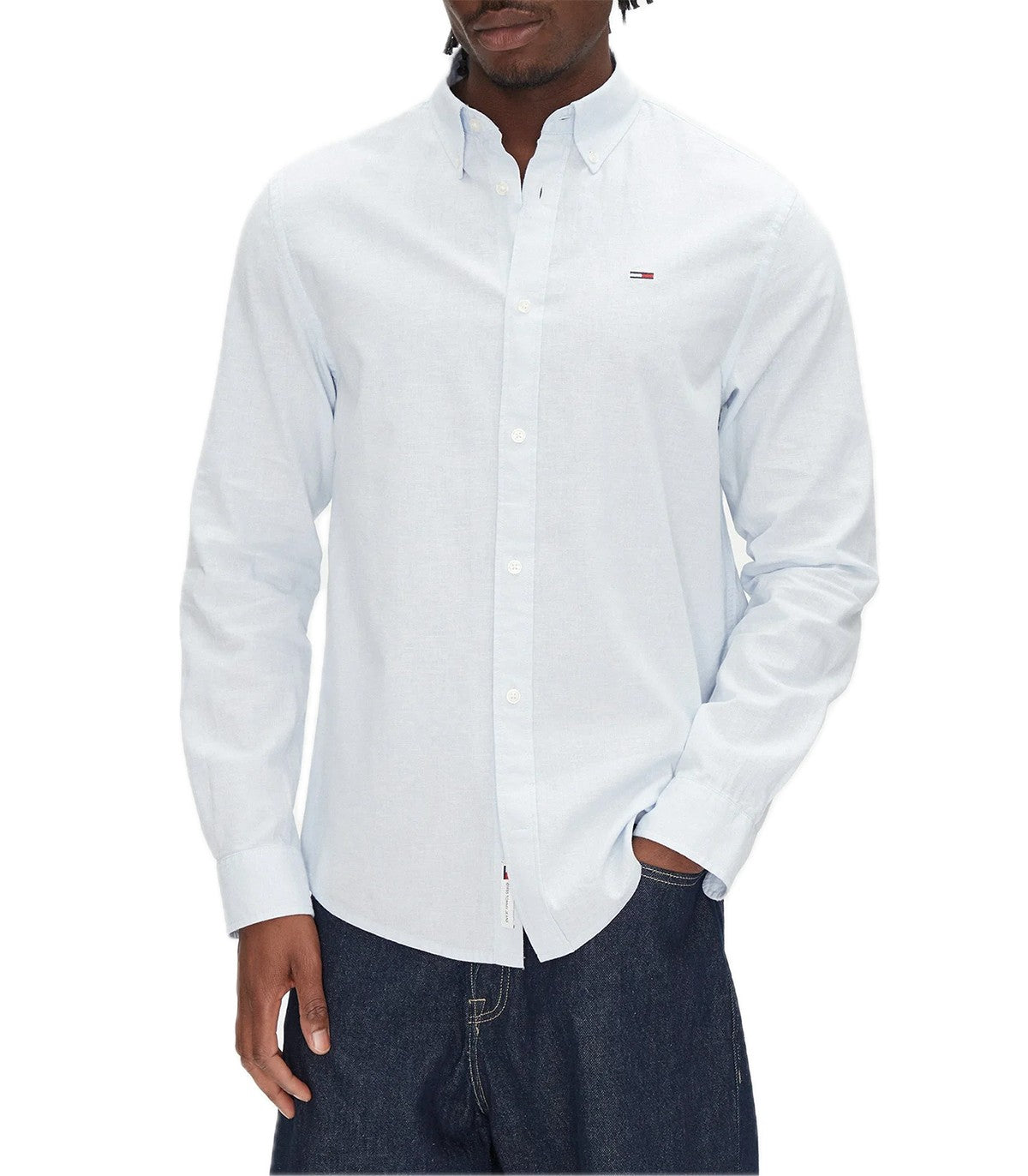 Camicia misto lino Uomo Tommy Jeans
