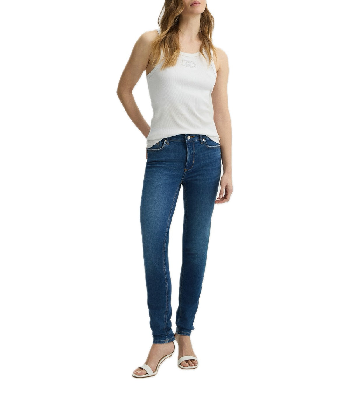 Jeans skinny vita alta Donna Liu Jo
