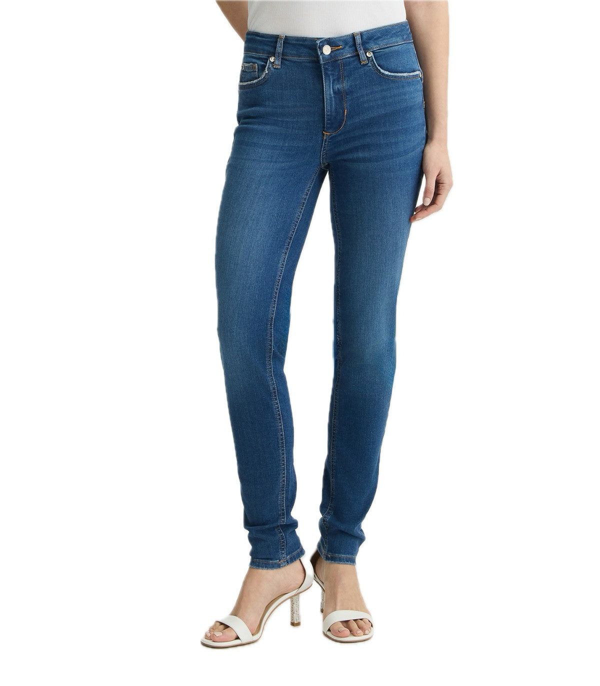 Jeans skinny vita alta Donna Liu Jo