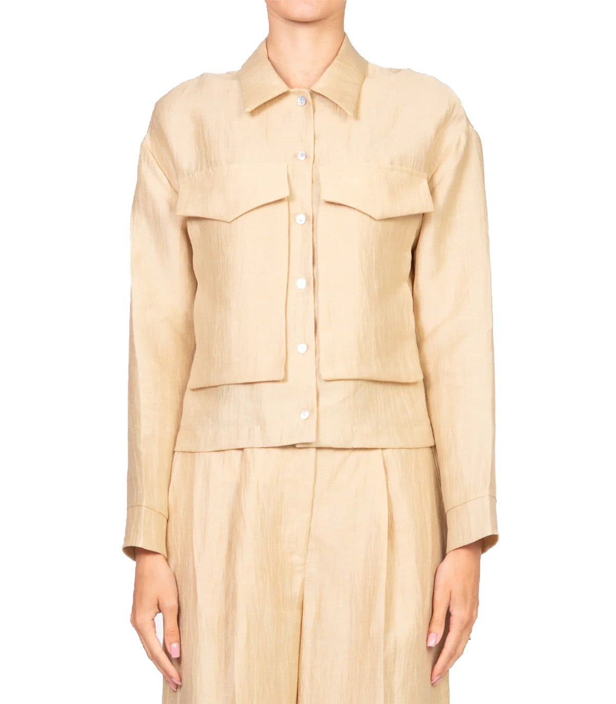 Camicia misto lino Donna Vicolo