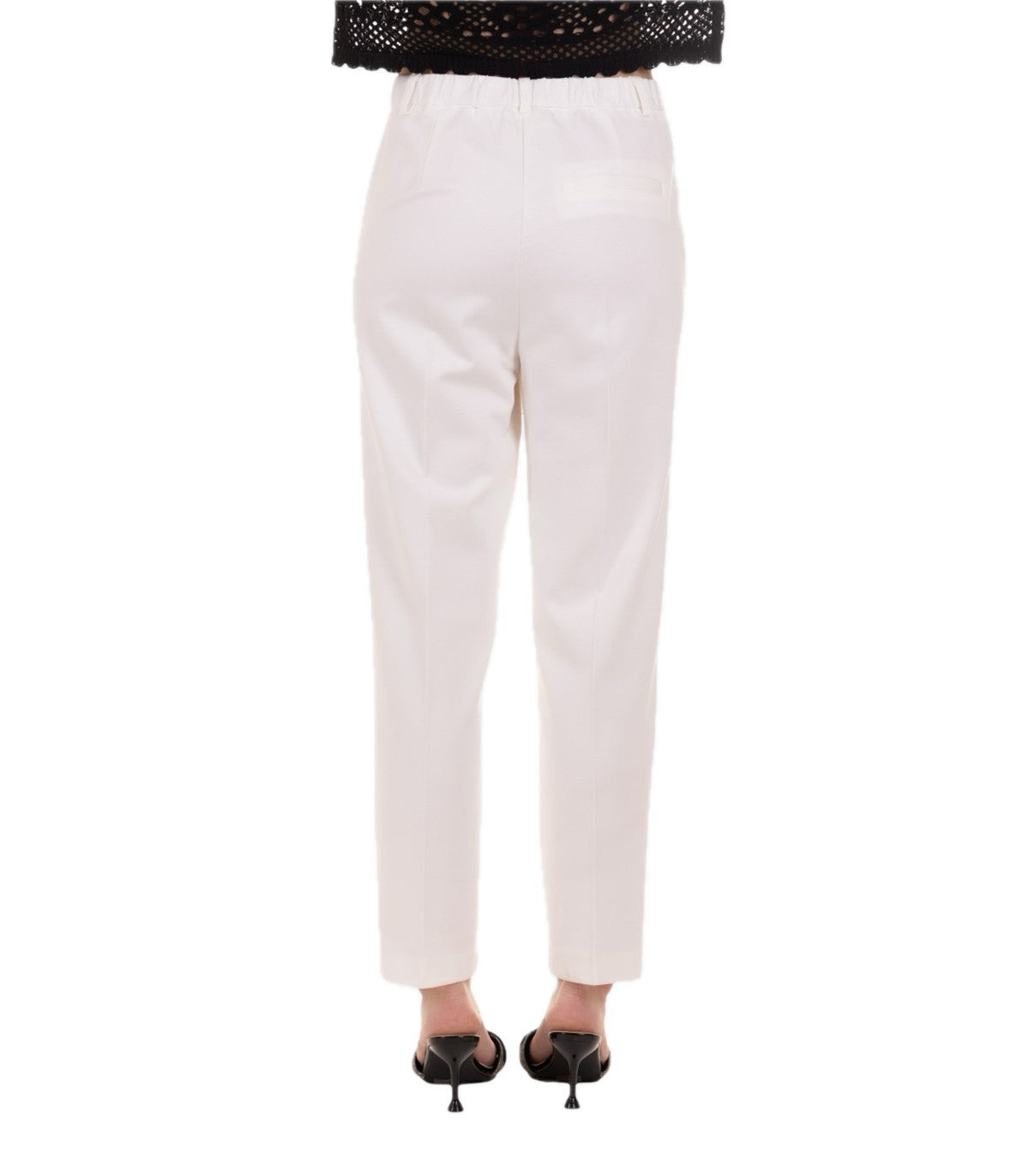 Pantaloni a sigaretta punto milano Vicoo