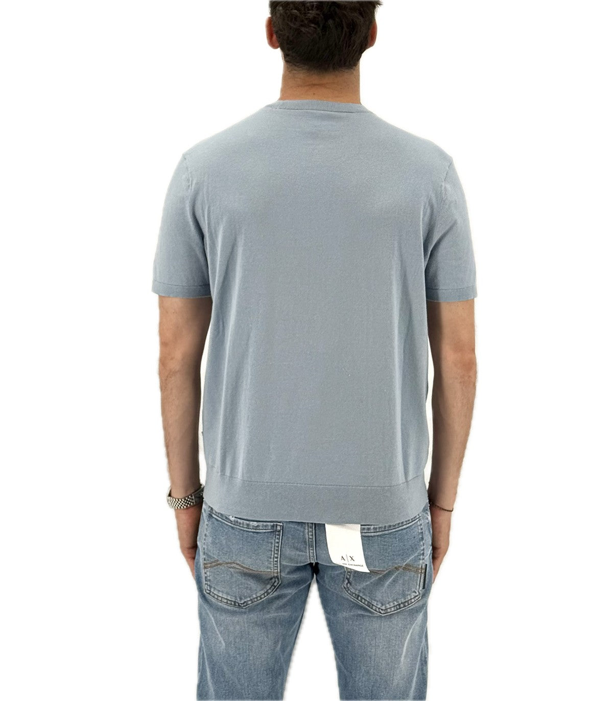 T-shirt in maglia Uomo Armani Exchange