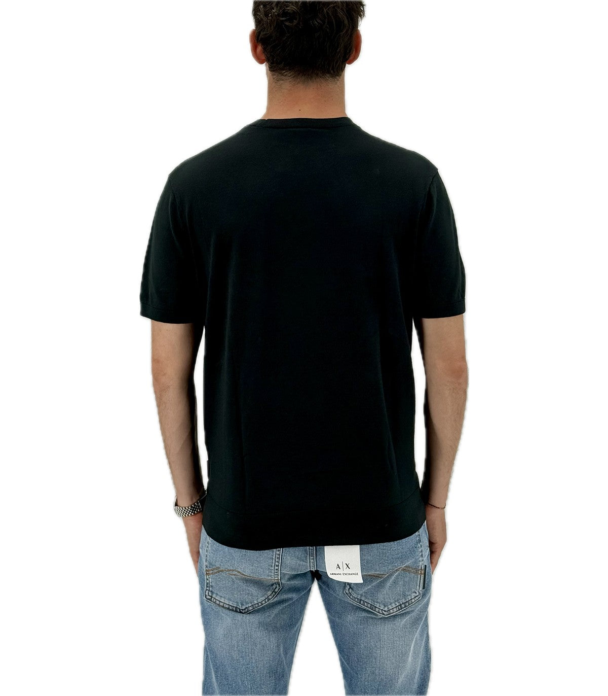 T-shirt in maglia Uomo Armani Exchange