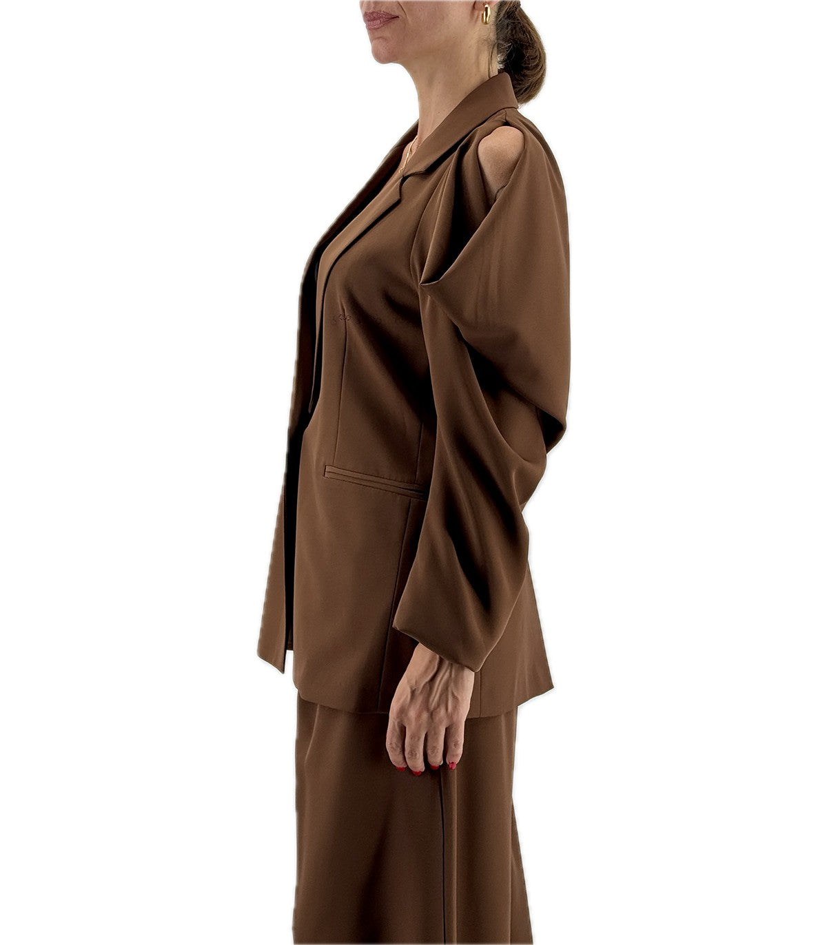 Giacca cut out Donna Vicolo