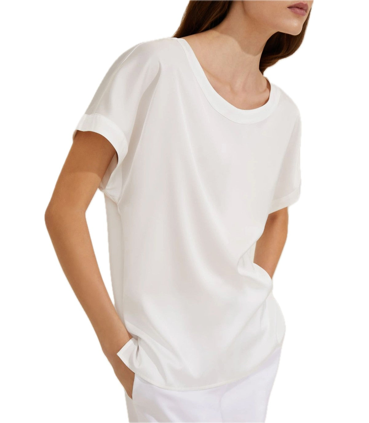 Blusa in raso Emme Marella Klausen